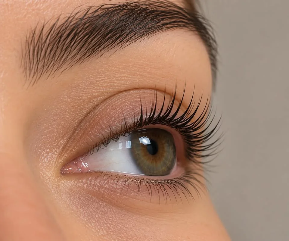 Wimpernlifting Nachher