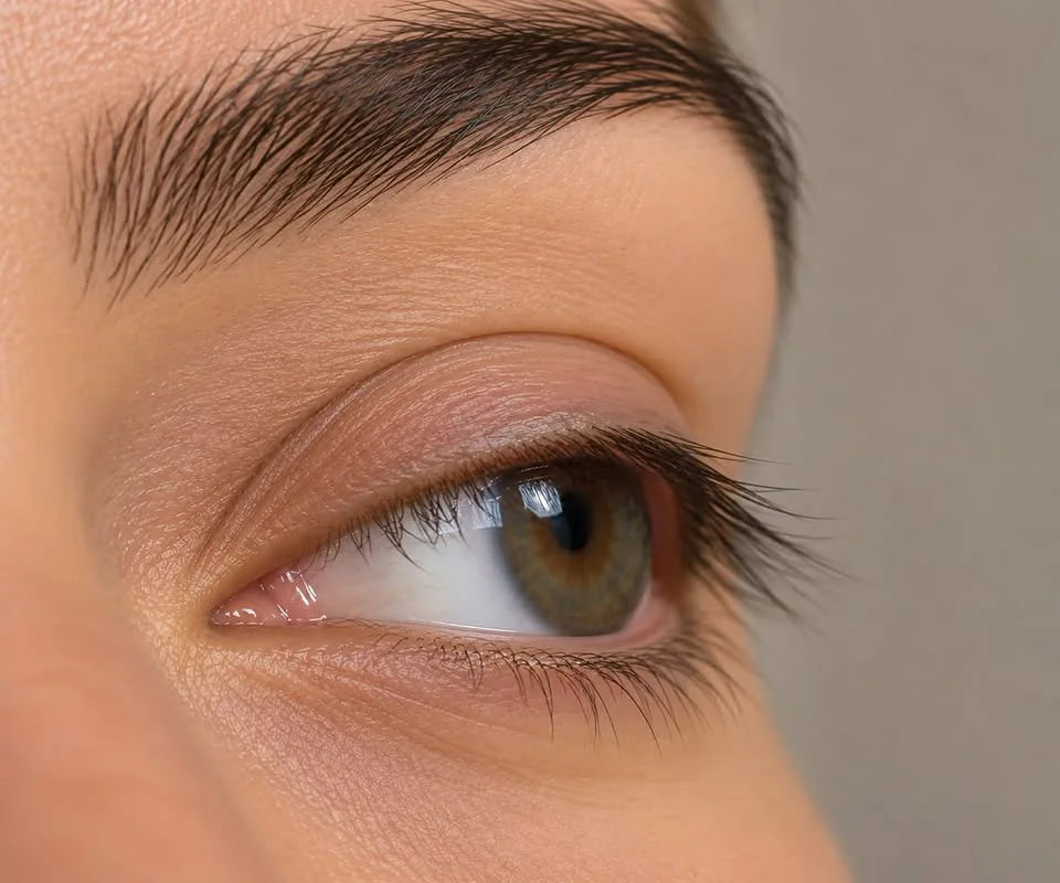 Wimpernlifting Vorher